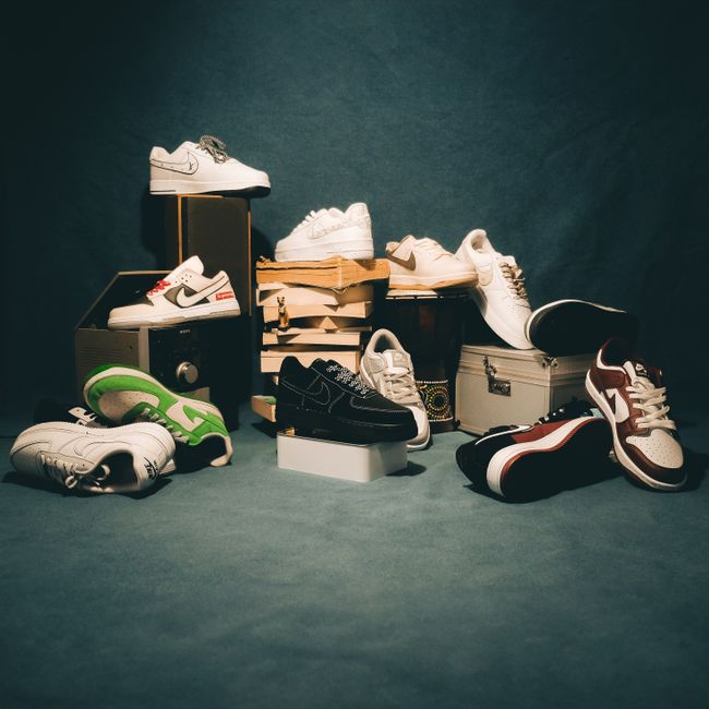 Nizka bela usnjena superga Loka Sneaker